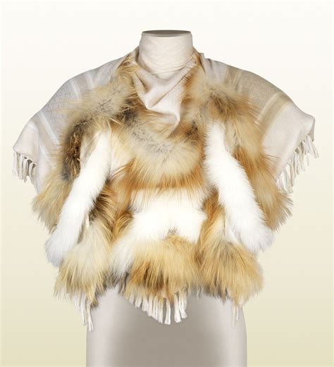 gucci scarves|gucci scarves with fur trim.